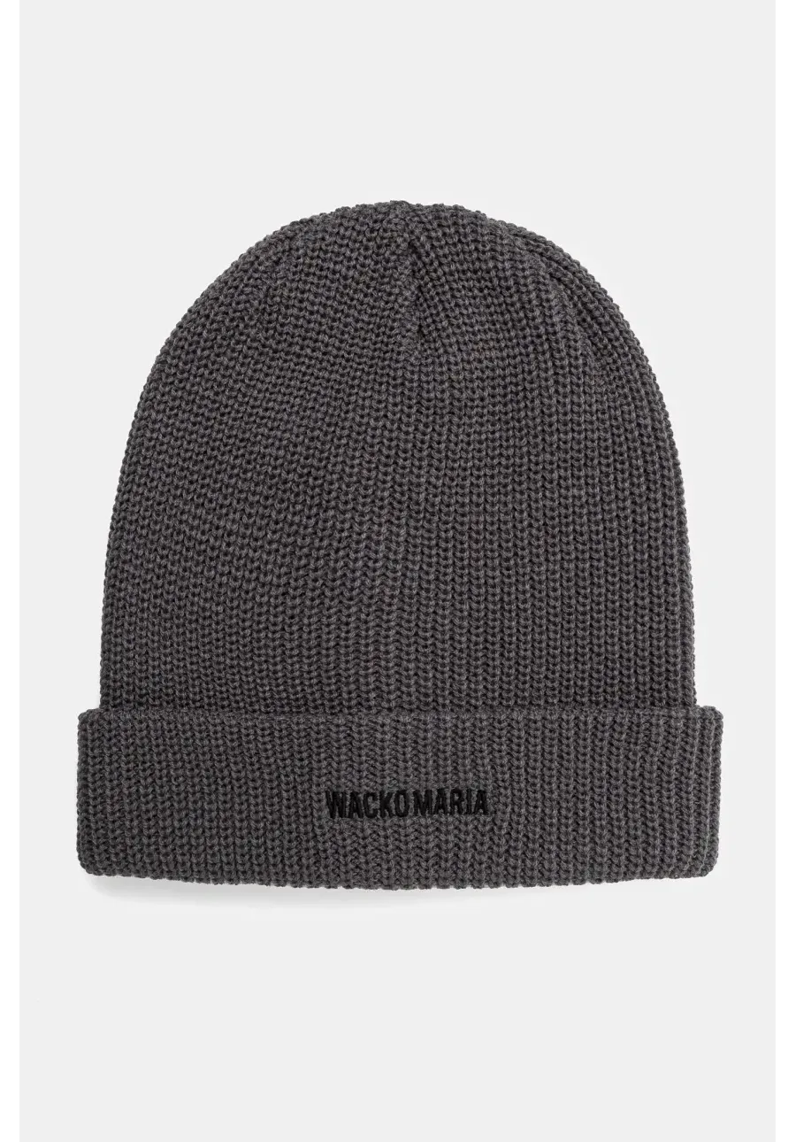 obrazek 1 Wacko Maria czapka Knit Watch Cap kolor szary  24FW-WMA-CP04