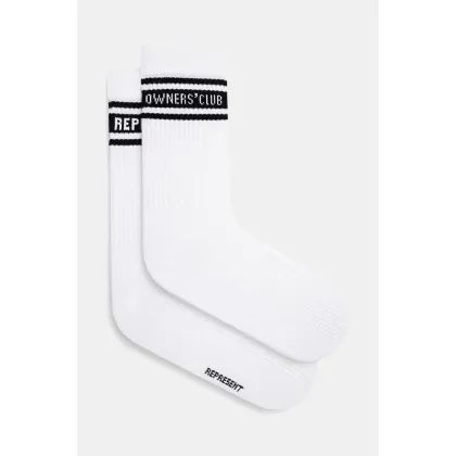Zdjęcie Represent skarpetki Represent Owners Club Socks kolor biały OCM81125.140