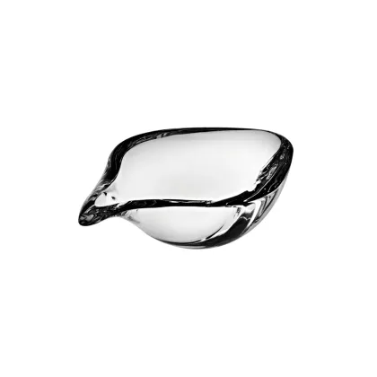 Zdjęcie Designerska mała miska do kawioru Nethuns z kryształu o wyjątkowym obłym kształcie - Vista Alegre