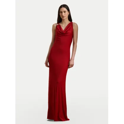 Zdjęcie LAUREN RALPH LAUREN Sukienka wieczorowa 253971057002 Czerwony Slim Fit