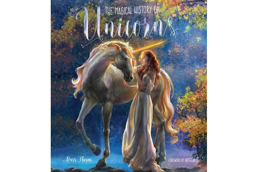 obrazek 1 Książka Magiczna historia jednorożców - Flame Tree Publishing
