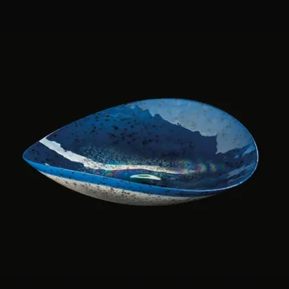 Zdjęcie Dekoracyjny talerz ze szkła murano