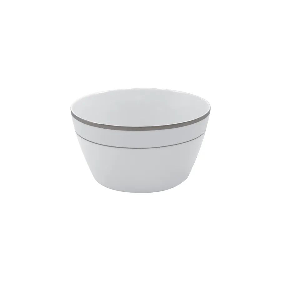 obrazek 1 Elegancka porcelanowa miska na sałatkę z kolekcji Ethereal White prosto z Portugalii - Porcel