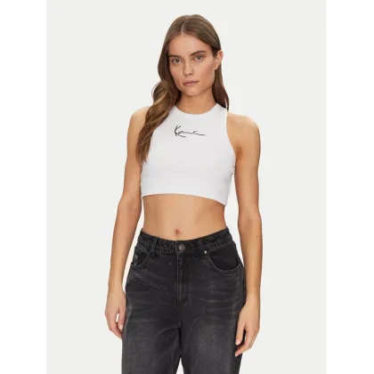 Zdjęcie Karl Kani Top 6131302 Biały Cropped Fit
