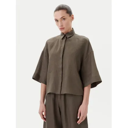 Zdjęcie Max Mara Koszula Mirano 2516111028 Zielony Relaxed Fit