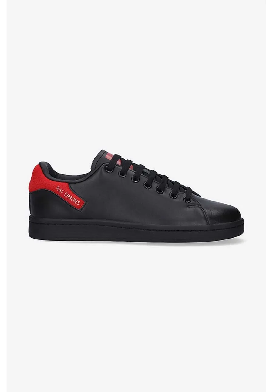 obrazek 1 Raf Simons sneakersy skórzane Orion HR760002L.0003 kolor czarny HR760002L.0003-CZARNY