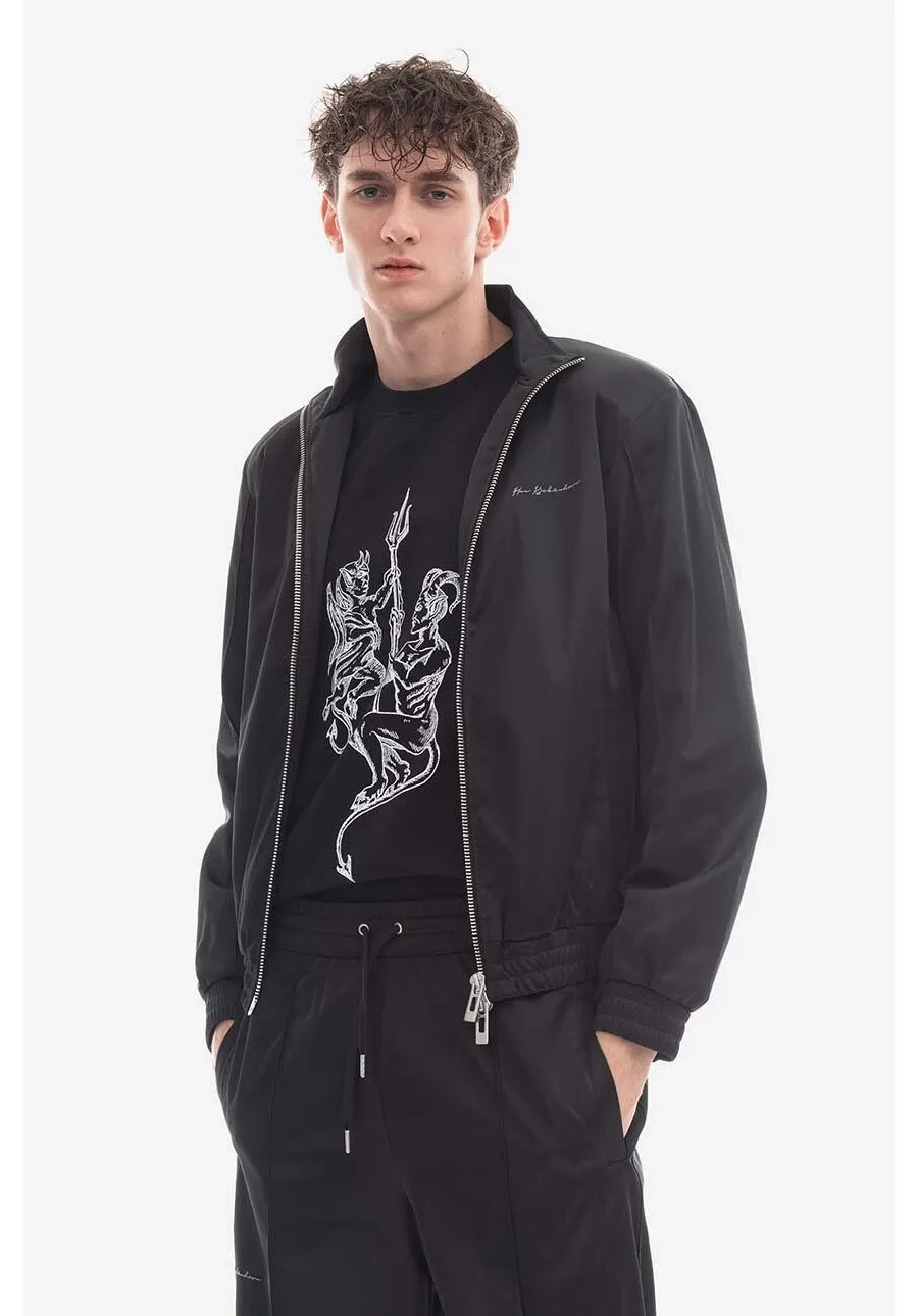 obrazek 1 Han Kjøbenhavn bluza Track Top męska kolor czarny gładka M.132573-BLACK