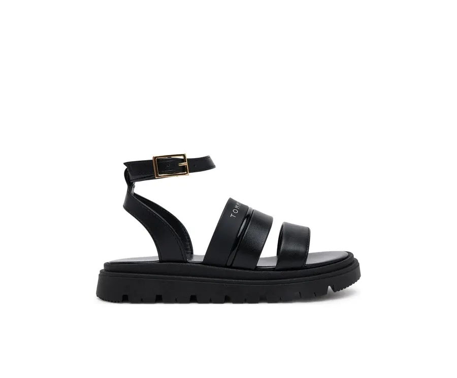 obrazek 1 Tommy Hilfiger Sandały Sandal T4A2-33798-0371 M Czarny