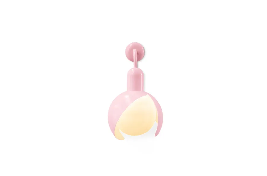 obrazek 3 Różowa lampa ścienna do pokoju dziecka
