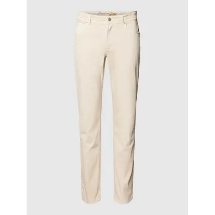 Zdjęcie Jeansy o kroju slim fit z kieszeniami z tyłu