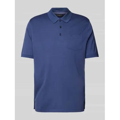 Zdjęcie Koszulka polo o kroju regular fit z kieszenią na piersi