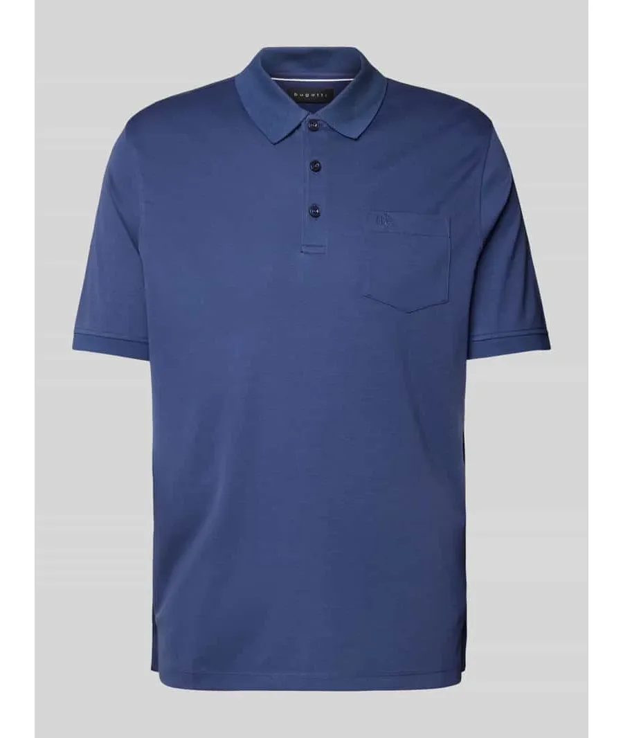 obrazek 1 Koszulka polo o kroju regular fit z kieszenią na piersi