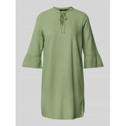 Zdjęcie Sukienka tunikowa z rozkloszowanymi rękawami model ‘MYMILO’