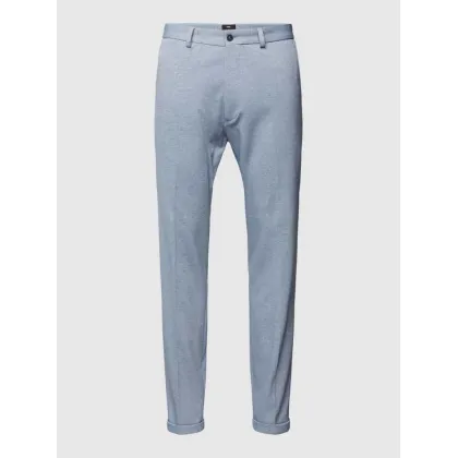 Zdjęcie Spodnie materiałowe o kroju slim fit z efektem melanżu model ‘Bodo’