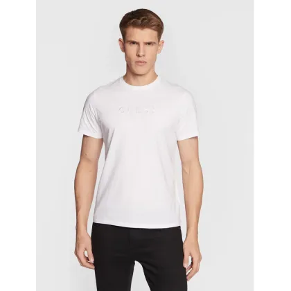 Zdjęcie Guess T-Shirt M2BP47 K7HD0 Biały Slim Fit