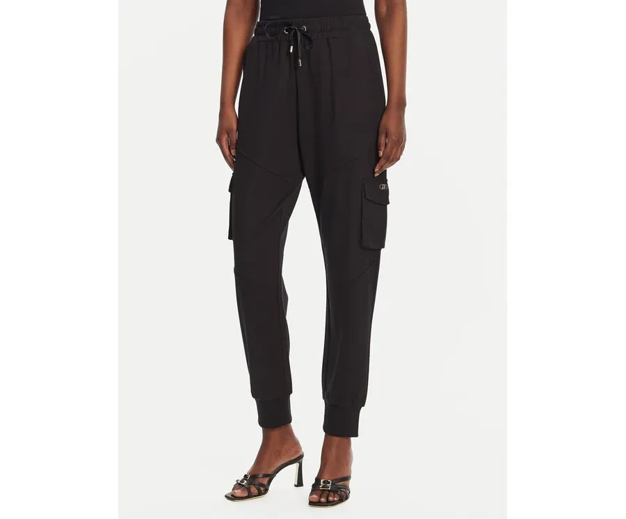 obrazek 1 Liu Jo Sport Spodnie dresowe TA5043 JS182 Czarny Regular Fit