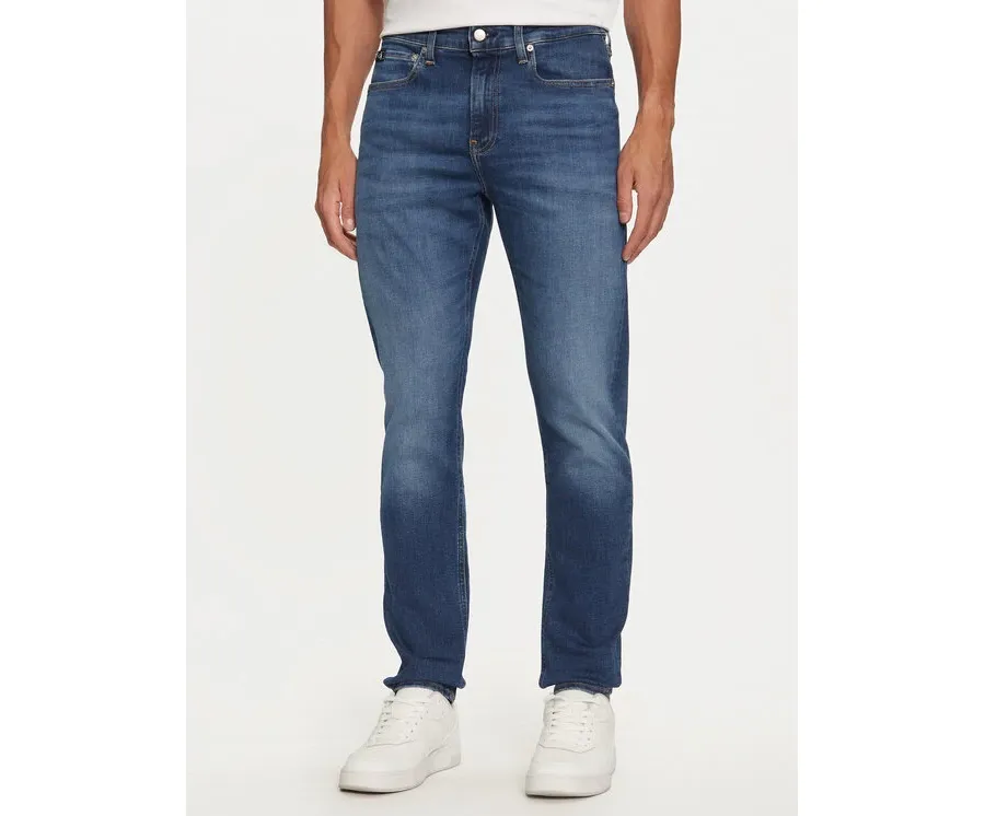obrazek 1 Calvin Klein Jeans Jeansy J30J323691 Niebieski Slim Fit