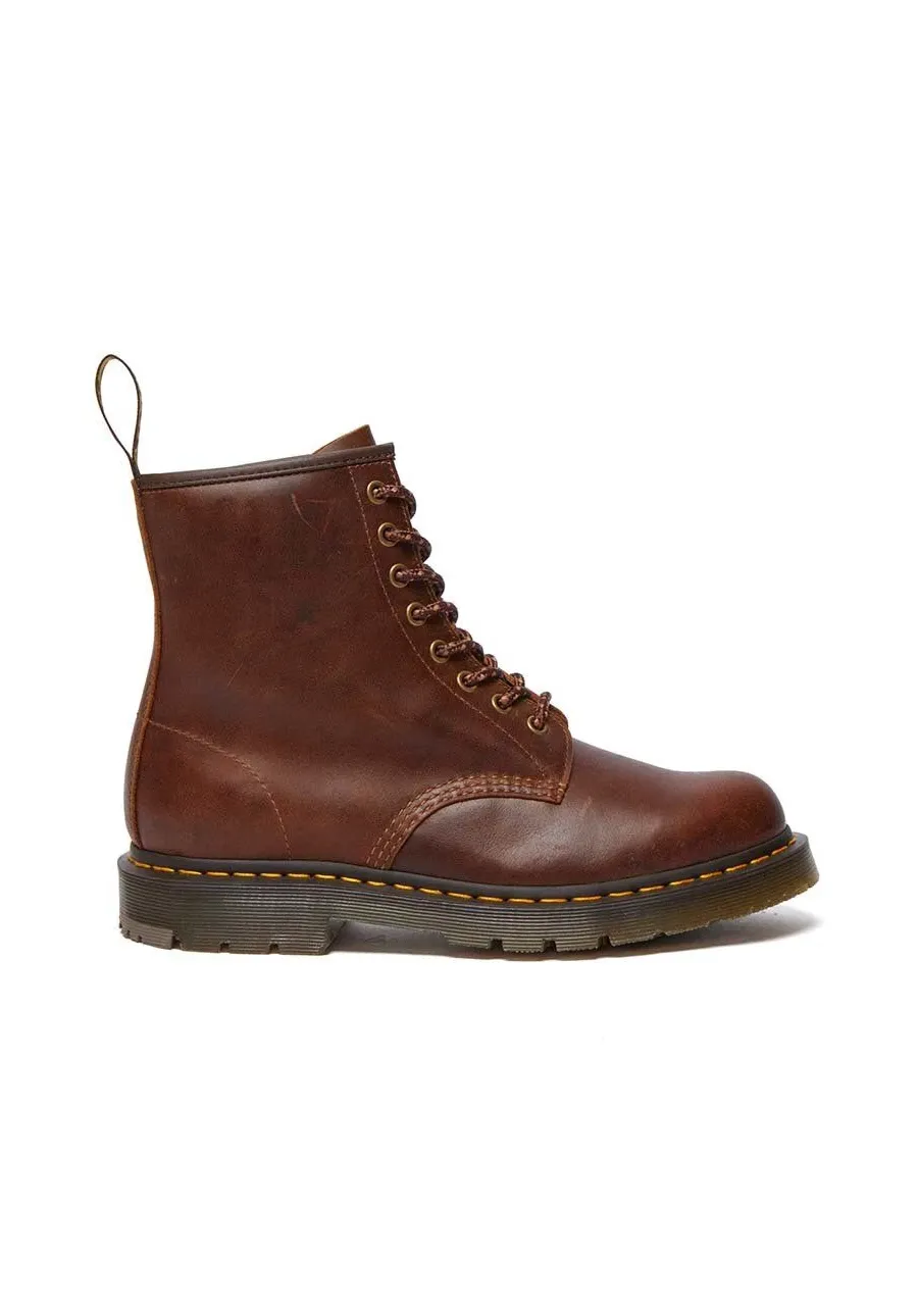 obrazek 1 Dr. Martens workery skórzane 1460 SR kolor brązowy na płaskim obcasie DM32010205