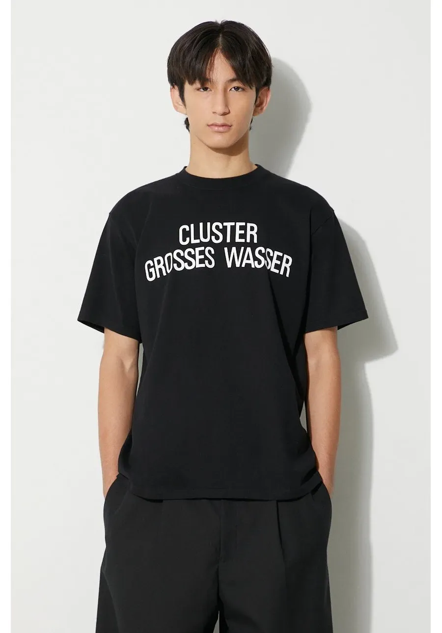 obrazek 1 Undercover t-shirt bawełniany Tee męski kolor czarny z nadrukiem UC2C3811