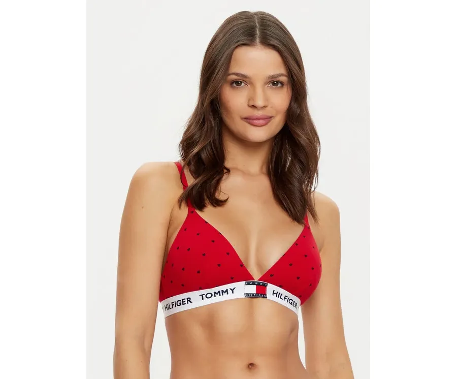 obrazek 1 Tommy Hilfiger Biustonosz braletka UW0UW05657 Czerwony