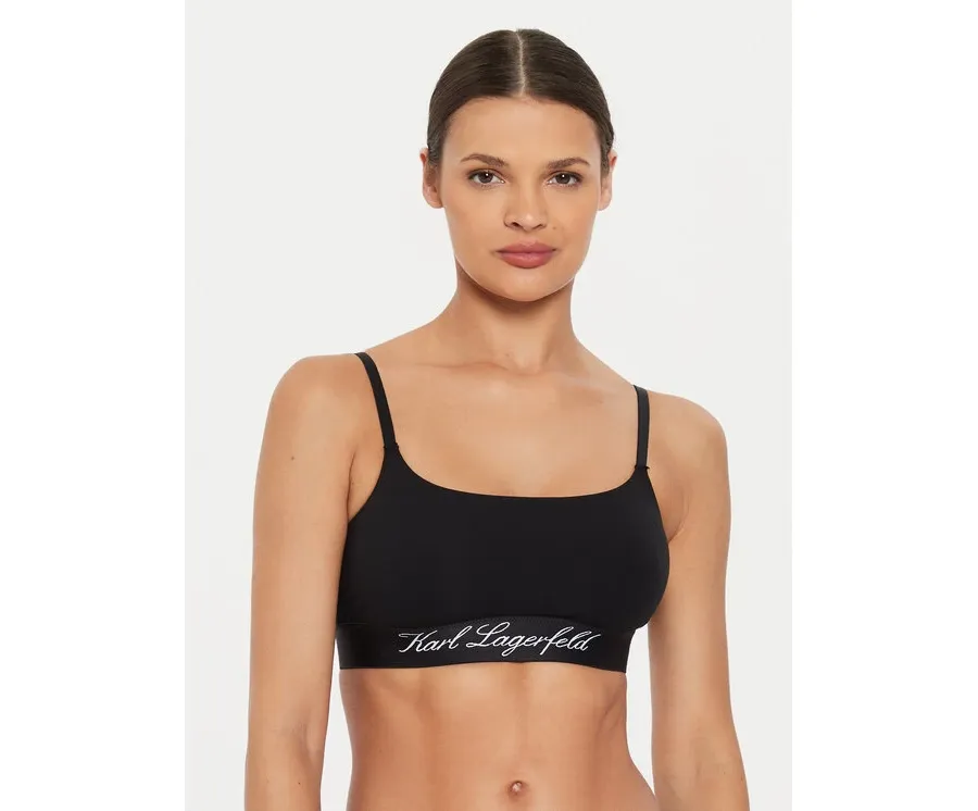obrazek 1 KARL LAGERFELD Biustonosz top 240W2129 Czarny