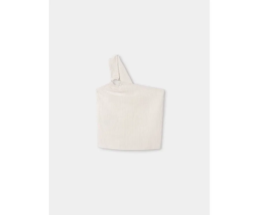 obrazek 1 Mayoral Top 6017 Écru Slim Fit