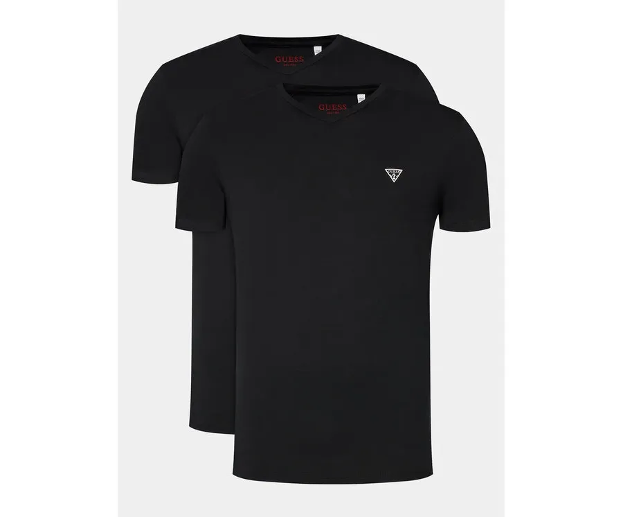 obrazek 1 Guess Komplet 2 t-shirtów Caleb U97G03 KCD31 Czarny Regular Fit