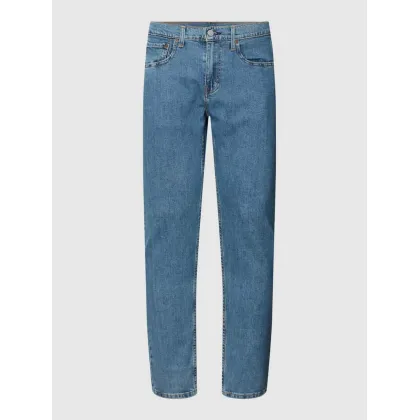 Zdjęcie Jeansy o kroju slim tapered fit z 5 kieszeniami