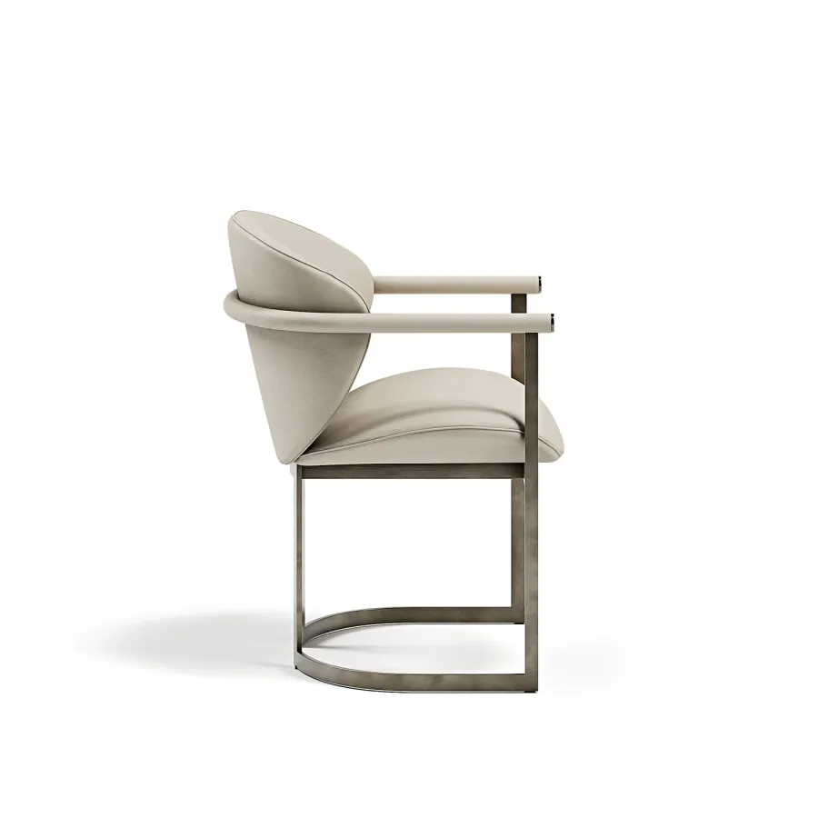 obrazek 7 Eleganckie włoskie krzesło w stylu modernistycznym - do jadalni