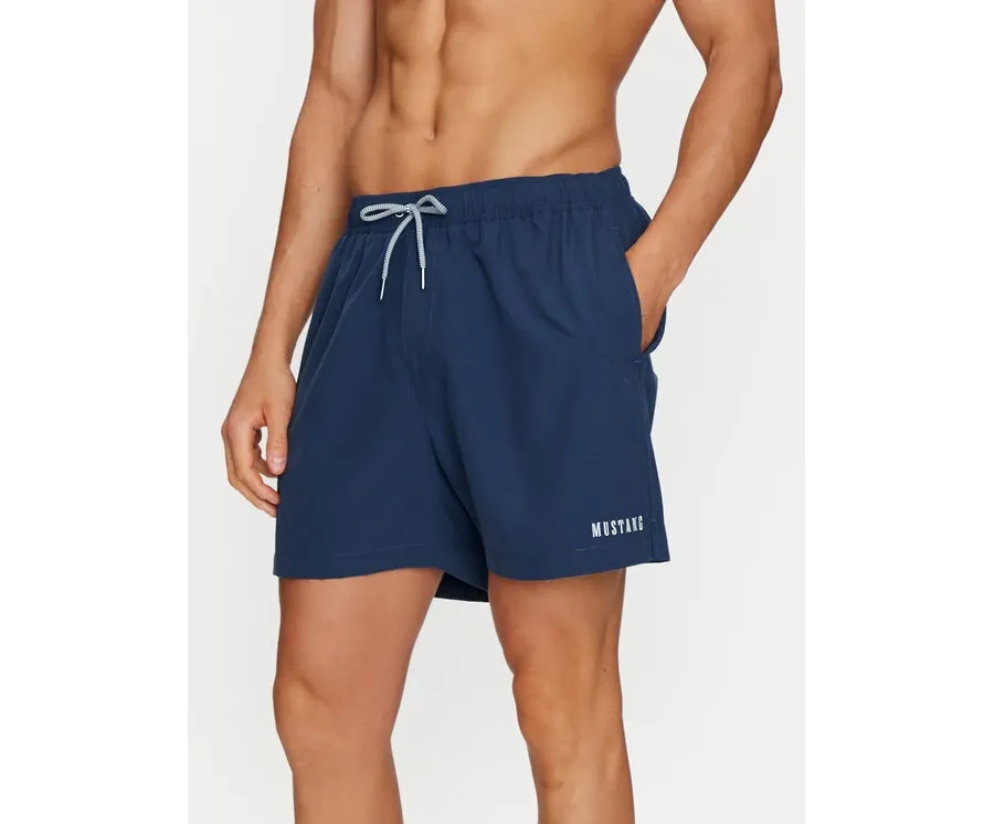 obrazek 1 Mustang Szorty kąpielowe Oceanside 1015247 Granatowy Regular Fit