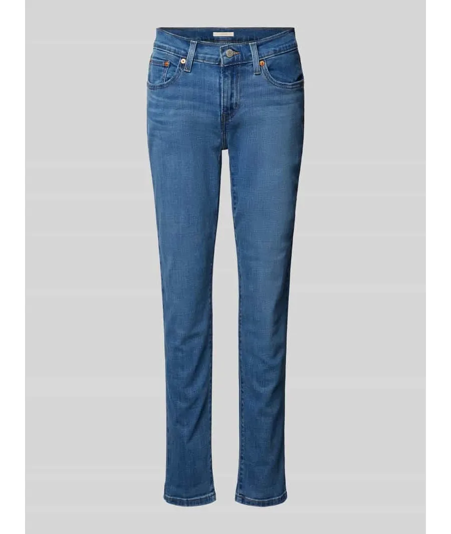 obrazek 1 Jeansy o kroju boyfriend fit z 5 kieszeniami