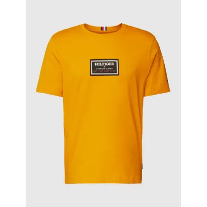Zdjęcie Tommy Hilfiger T-Shirt MW0MW34391 Pomarańczowy Regular Fit