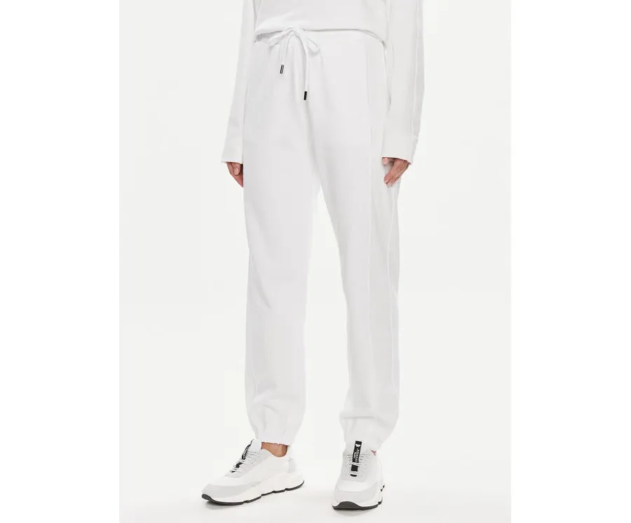 obrazek 1 Max Mara Leisure Spodnie dresowe Markus 2416781038 Biały Regular Fit