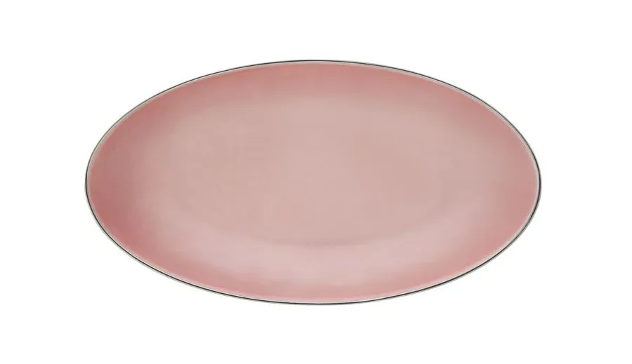 obrazek 1 Porcelanowy talerz owalny Passion Platinum