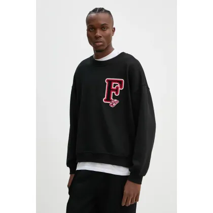 Zdjęcie Fiorucci bluza bawełniana męska kolor czarny z aplikacją U01FMSCR188CJ05BK02
