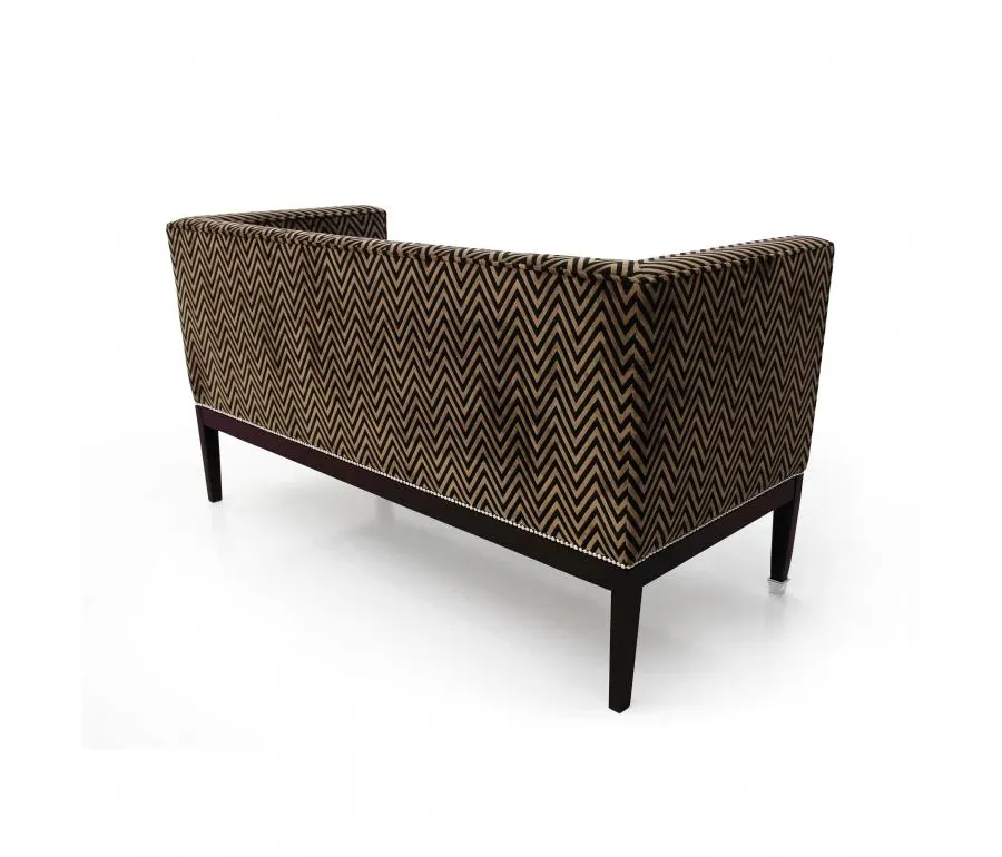 obrazek 3 Wygodna sofa w stylu art deco o strukturze drewna bukowego - Sevensedie