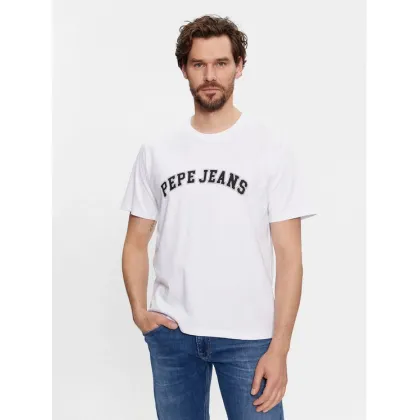Zdjęcie Pepe Jeans T-Shirt Clement PM509220 Biały Regular Fit