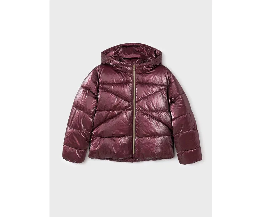 obrazek 1 Mayoral Kurtka zimowa 7.415 Bordowy Regular Fit