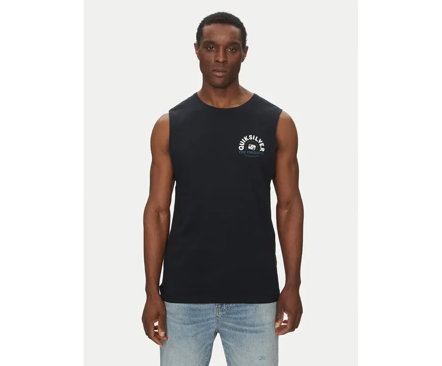 obrazek 1 Quiksilver Tank top EQYZT08029 Czarny Relaxed Fit