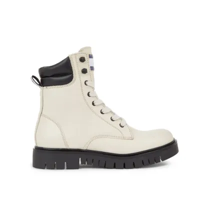 Zdjęcie Tommy Jeans Botki Tjw Lace Up Boot EN0EN02314 Beżowy