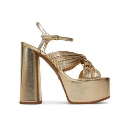 Zdjęcie MICHAEL Michael Kors Sandały Alessia 40S5ASHS1M Złoty