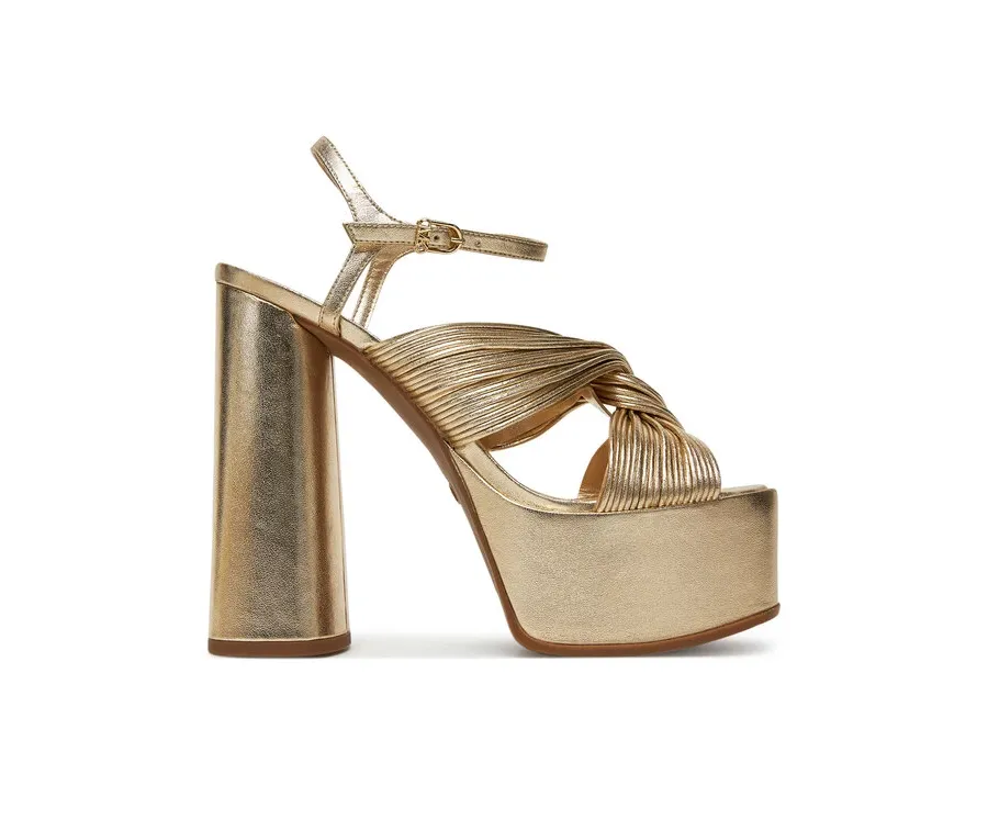 obrazek 1 MICHAEL Michael Kors Sandały Alessia 40S5ASHS1M Złoty