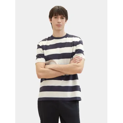 Zdjęcie Tom Tailor Denim T-Shirt 1040844 Beżowy Relaxed Fit