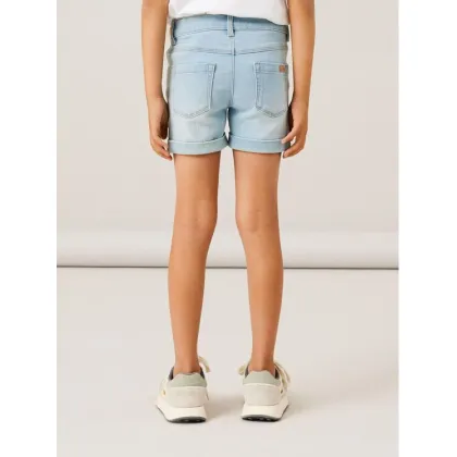 Zdjęcie NAME IT Szorty jeansowe 13212184 Błękitny Slim Fit