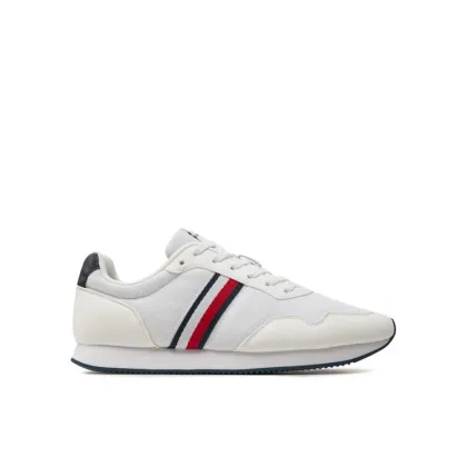 Zdjęcie Tommy Hilfiger Sneakersy Lo Runner Mix FM0FM04958 Biały