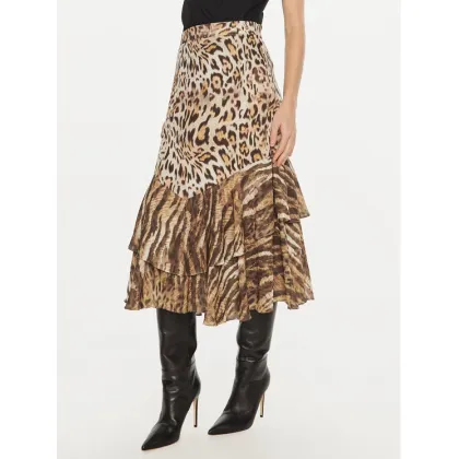 Zdjęcie Guess Spódnica midi Chantal W4BD83 WGLA2 Brązowy Regular Fit