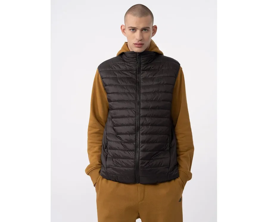 obrazek 1 4F Kamizelka 4FAW23TVESM062 Brązowy Regular Fit