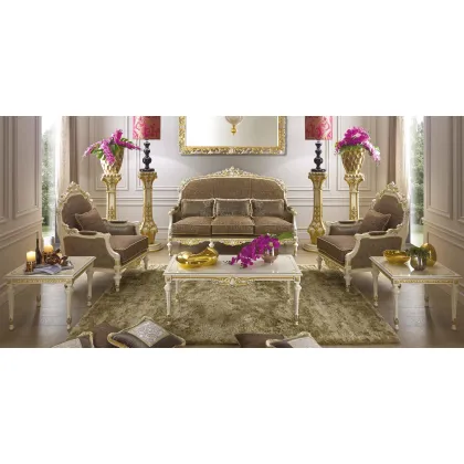 Zdjęcie Włoski stolik kawowy w stylu antycznym - Morello Gianpaolo