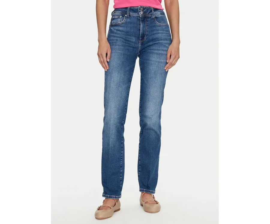 obrazek 1 Guess Jeansy W4YA1K D5E41 Granatowy Regular Fit