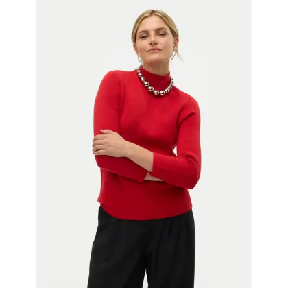 Zdjęcie Vero Moda Golf Gold 10320585 Czerwony Regular Fit